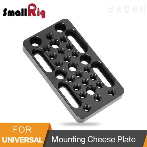 SmallRig Switching Plate Camera Mounting Cheese Plate for Railblocks Dovetails and Short Rods (Longer Version) - 1598