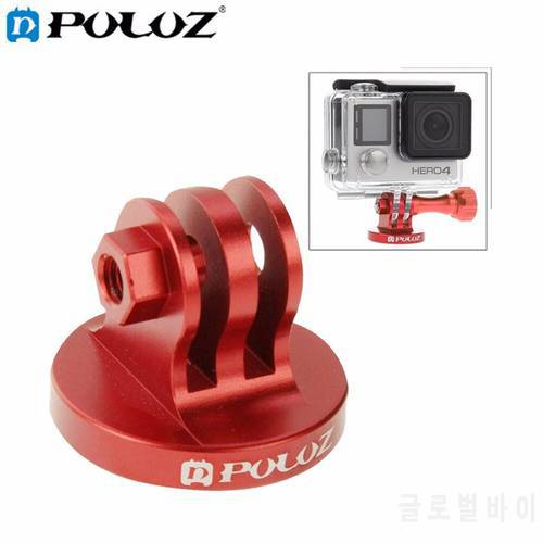 PULUZ For GoPro Accessories Camcorder Tripod Mount Adapter for DJI OSMO Action/GoPro NEW HERO/HERO7/Xiaoyi& Other Action Cameras