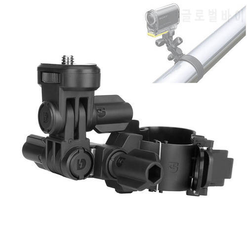 Bike Roll Bar Mount for Sony Action Cam HDR AS15 AS20 AS100V AS200V FDR-X3000 HDR-AS30V HDR-AS100V VCT-RBM1