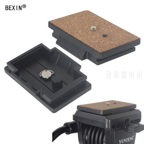 BEXIN Camera Plate Quick Release Plate Tripod Plate Monopod Mount Adapter For YUNTENG 880/870/8008/860/950/288 Tripod SLR Camera