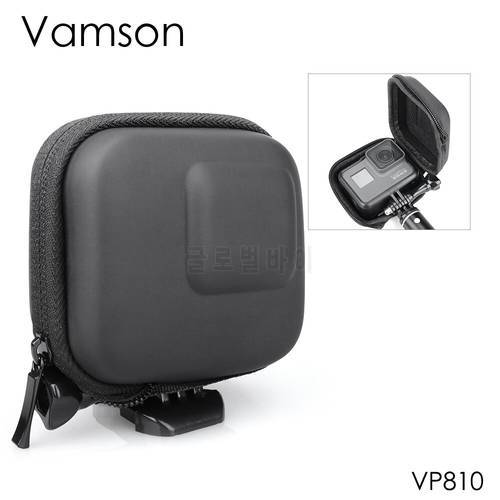 Vamson Protective Bag Mini EVA Storage Box Case for Go Pro Hero7 6 5 Black 7 Silver White for DJI OSMO Action Accessories VP810