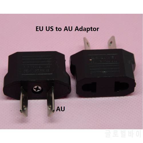 DHL free.500pcs. EU US to AU Plug EU US to AU Adaptor Converter Travel Power Plug Adapter AC Power Plug Adaptor Connector