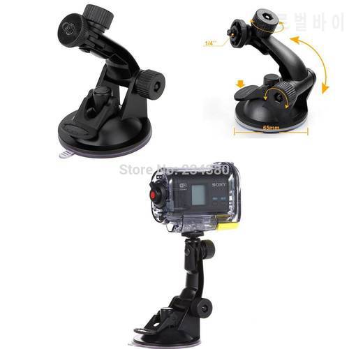 Free shipping + tracking number Car Suction Cup Mount Kit for Sony Action Cam HDR-AS15/AS20/AS30V/AS100V/AS200V/AZ1