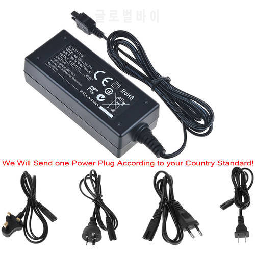 AC Power Adapter Charger for Sony DCR-DVD92E, DCR-DVD92, DCR-DVD150, DCR-DVD450, DCR-DVD650, DCR-DVD850 Handycam Camcorder