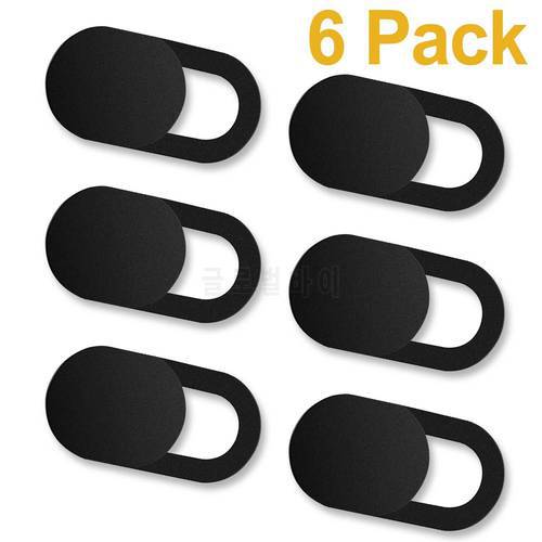 Universal 6pcs Ultra-Thin Webcam Covers Lens Cap Web Portable Camera Cover for Laptops PC Macbook Cell phone tablet accessories