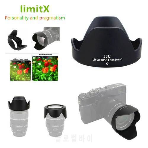 Flower Lens Hood for Fujifilm X-T30 X-T20 X-T10 X-T3 X-T2 X-T1 X-E3 X-E2 X-E1 with 18-55mm lens / FUJINON LENS XF 14mm F2.8 R