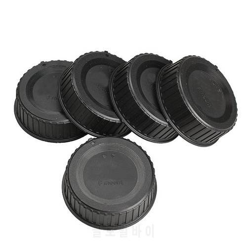 5Pcs/lot Black High Quality Rear Lens Cap Cover For All Nikon AF, AF-S, SLR, DSLR Cameras Dust Camera Lens Protection Cap New