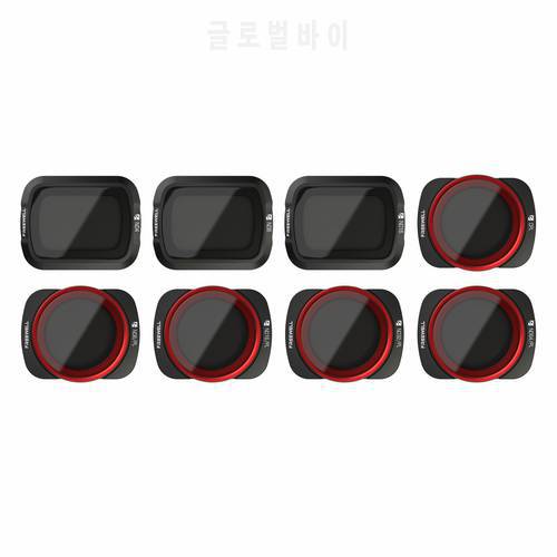 Freewell All Day – 4K Series – 8Pack Camera Lens Filters Compatible with DJI Osmo Pocket,Pocket 2