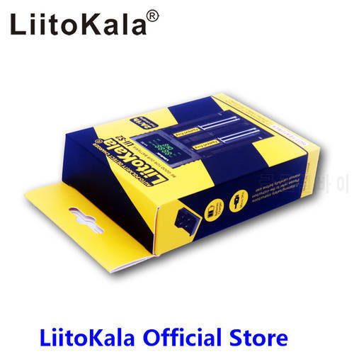 LiitoKala lii-S1 lii-S2 lii-202 lii-402 1.2 v 3.7 v 3.2 v 3.85 v AA 18650 18350 26650 10440 14500 16340 bateria de NiMH carregad