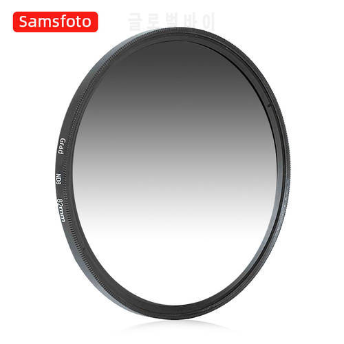 49mm Gray Color Graduated Neutral Density 0.9 Filter for Canon EF-M 15-45mm Lens M5 M6 M10 M100 M200