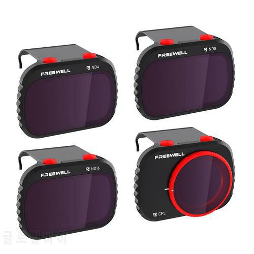 Freewell Standard Day - 4K Series - 4Pack Filters Compatible with Mavic Mini/Mini 2 Drone
