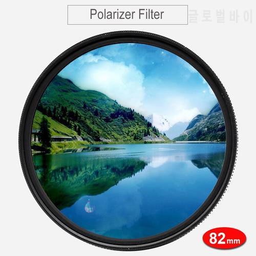 CPL Filter 82mm Circular Polarizer Polarizing Filter for Canon EOS 5D Mark III IV EF 16-35mm 24-70/f2.8 Lens