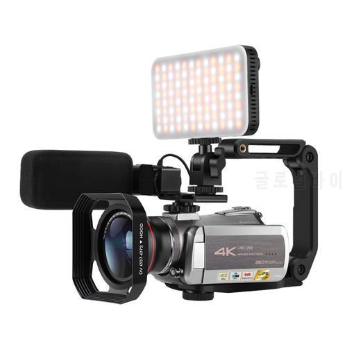 Ordro AZ50 Video Camera Profissional Camera 4K Full HD 1080P 3.1&39 Screen Digital Night Vision Camcorder Filmadora Vlog Camera