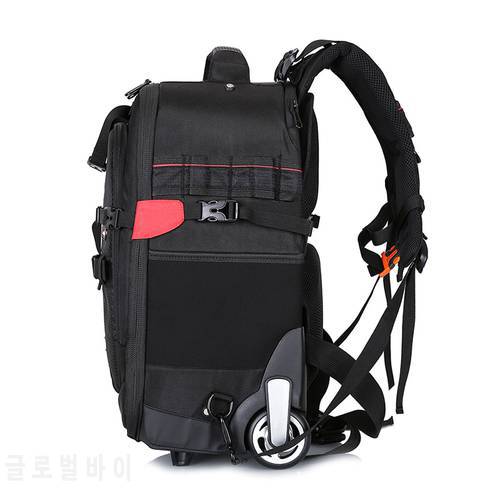 Large space Trolley case NOVAGEAR 80805 DSLR waterproof backpack multifunction camera bags For Canon/Nikon Camera