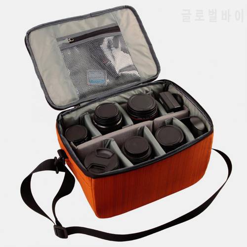 Multi-functional Camera Backpack Video Digital DSLR Bag Waterproof Outdoor Camera Photo Bag Case with Strap Partition