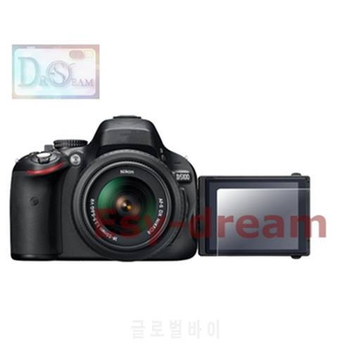 Self-adhesive Tempered Glass / Film LCD Screen Protector Cover for Nikon D5100 D5200 Camera