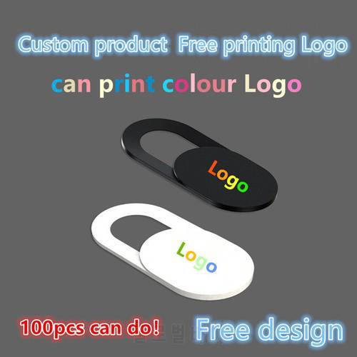 100-5000pcs custom products Free print logo Universal WebCam Cover Ultra Thin Shutter Slider Camera Lens Cover for Your logo