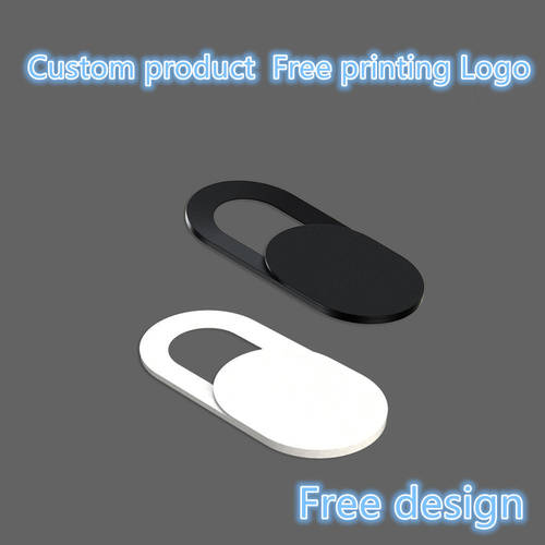 100-500pcs customize products Free print logo Universal WebCam Cover Ultra Thin Shutter Slider Camera Lens Cover for Your logo