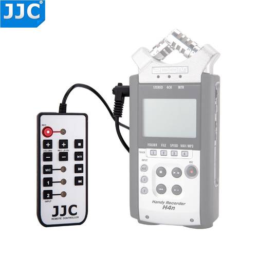 JJC Handy Recorder Camera Accessories Remote Pouch Screen Proctor for ZOOM H4n LCD Guard Film Bag Case