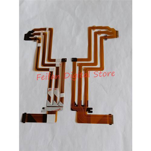 2PCS LCD hinge rotate shaft Flex Cable for Sony FDR-AXP55 AXP55 AX40 AX53 Camcorder