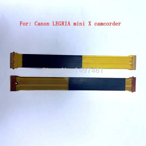 LCD hinge flexible rotate shaft FCC flexibe cable repair parts For Canon Legria Mini X camcorder