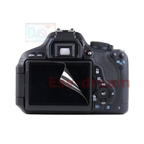 2pcs High Quality LCD Screen Film Protector for Canon 600D 60D Rebel T3i Kiss X5 PB425