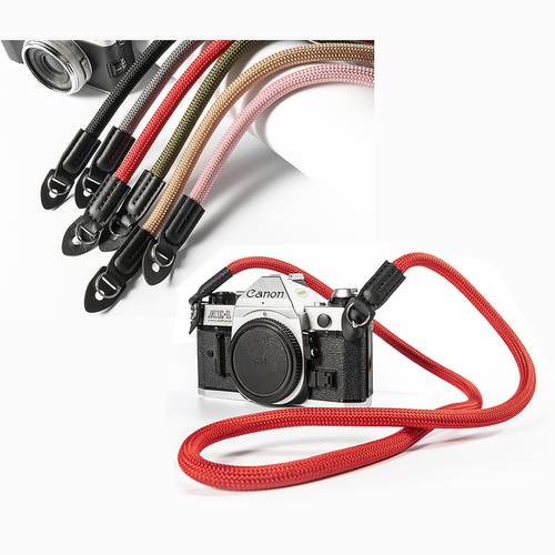 10pcs Strong Nylon Camera strap Rope Shoulder Neck Belt for Canon EOS M100 M200 M50 M6 SONY A6300 A6600 OLYMPUS PEN-F e-pl8