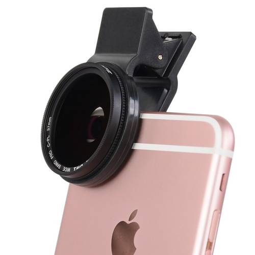 ZOMEi 37MM CPL Lens Filter Professional Cell Phone Camera Filter for cellphone universal filter + clip