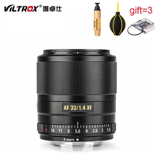 VILTROX 33mm f/1.4XF Auto Focus Fixed Focus Lens F1.4 black silver Lens for Camera Fujifilm X X-T3 X-H1 X20 X-T30 X-T20 X-T10
