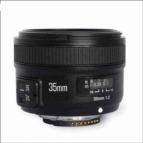 Yongnuo YN35mm F2 lens Wide-angle Large Aperture Fixed Auto Focus Lens For Nikon