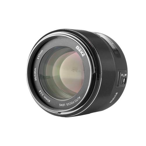 Meike 85mm F1.8 Full Frame Auto Focus Portrait Prime Lens for Canon EOS EF Mount Digital SLR Cameras 1300D 600D