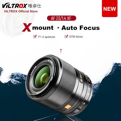 Viltrox 23mm F1.4 AF Auto Focus Large Aperture Portrait Lens Wide Angle Lenses for Fujifilm Fuji X Mount Digital Camera Lens XT4