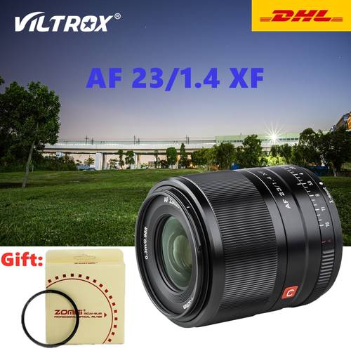 VILTROX 23mm f1.4 AF APS-C lente de apertura grande compacta para cámara Fujifilm x-mount X-T3 X-Pro3（Upgrade and revision）
