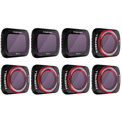 Freewell All Day - 4K Series - 8Pack Filters Compatible with Mavic Air 2 Drone