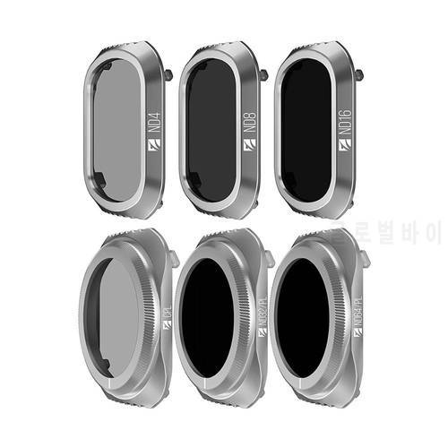 Freewell Budget Kit E Series 6Pack ND4, ND8, ND16, Cpl, ND32/PL, ND64/PL Camera Filters Compatible with DJI Mavic 2 Pro Drone