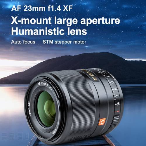 Viltrox 23mm F1.4 Xf Lens Lente Large Aperture Stm Auto Focus Lens For Fujifilm Fuji X-mount Camera Xt30 Xa5 Xa7 Xt2 Xt3