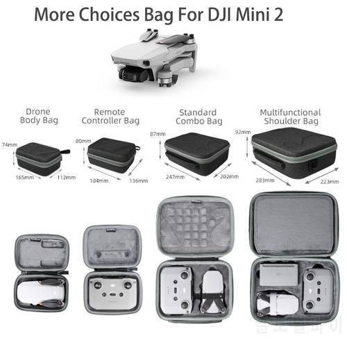 DJI Mini 2 Bag Portable Carrying Case Multifunctional Shoulder Bag Handbags For DJI Mini 2 Drone Accessories