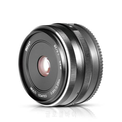 Meike 28mm f2.8 Fixed Manual Focus Lens APS-C for Canon EF-M Camera M5 M50 M3 M100 M6