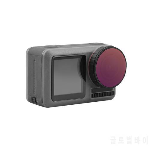 DJI OSMO ACTION Camera Filter B Material UV Lens CPL Lens ND4 Lens ND8 Lens ND16 Lens ND32 Lens ND4-PL Lens Protector