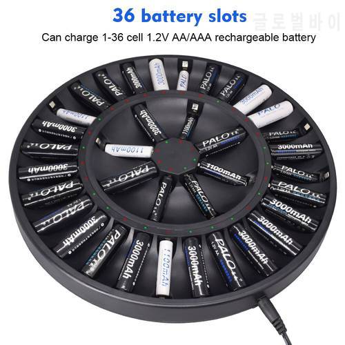 LED Indicator 1.2v AA battery charger smart chargers for 1.2v ni-mh ni-cd aa aaa rechargeable battery for KTV use mouse