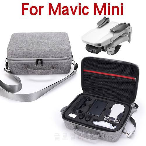 For DJI Mavic Mini Bag Waterproof Case Drone Shockproof Box Protector With Remote Controller Storage Carry Shoulder Handle Cover