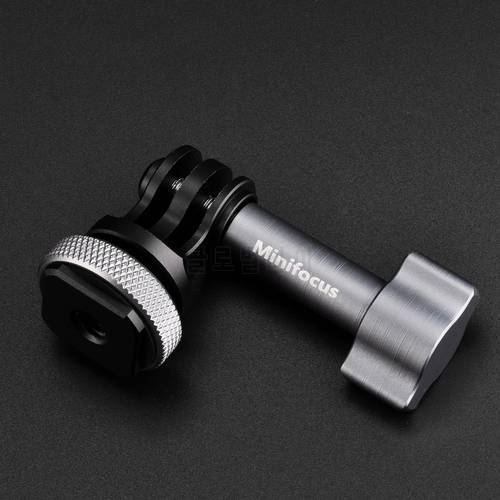 Hot Shoe Mount Adapter Tripod Screw to Action Camera for GoPro Hero 9 8 7 6 5 4 OSMO Mount to DSLR Camera Phone Cage Cold Shoe