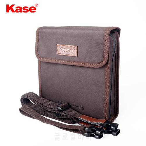 Kase Canvas Filter Soft Bag Protector Case Pouch for 150x150mm 150x170mm 170x170mm 170x190mm Square Filters,Can hold 10 Filters