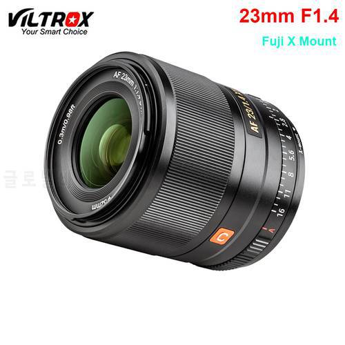 VILTROX 23mm F1.4 XF Autofocus Large Aperture Lens APS-C Metal Body for Fujifilm X-mount Camera X-T4 X-T3 X20 T30 X-T20 X-T100