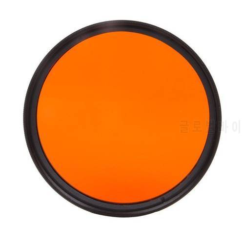 72MM Accessory Complete Full Color Special Filter For Digital Camera Lens Orange