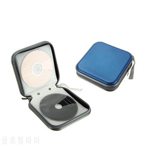 40pcs Capacity Optical Disc CD DVD Wallet Storage Bag Portable CD Organizer Case Can Hold 40pcs Disc DVD Holder Protactive Bag