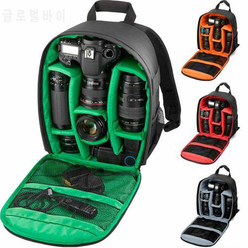 ZK40 Dropshipping Waterproof Video Digital DSLR Bag Multi-functional Camera Backpack Outdoor Lens Bag Case for Nikon/for Canon