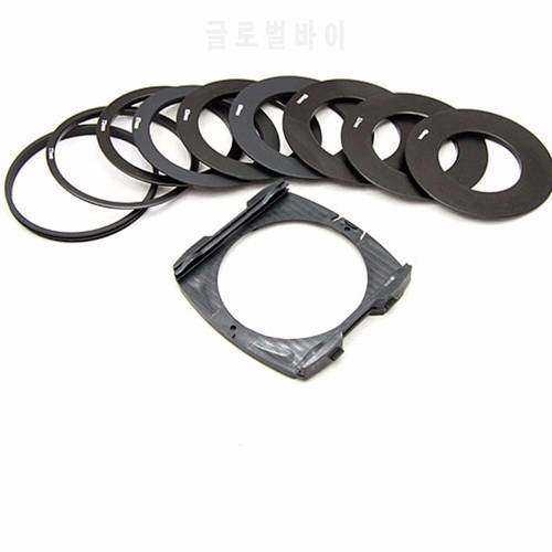 DSLRKIT 9 Ring Adapter Wide Angle Holder set for Cokin P series