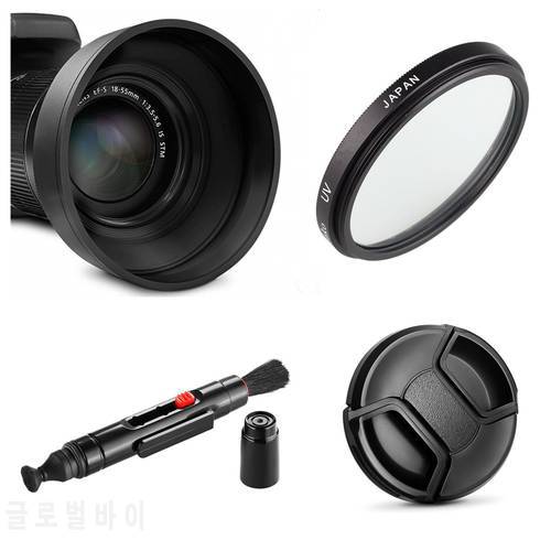 limitX UV Filter + Lens Hood + Lens Cap + Cleaning Pen for Sony HX400V HX350 HX300 H400 Digital Camera