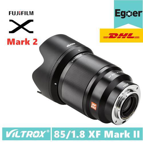 Viltrox 85mm f1.8II STM Autofocus Fixed focus lens for Fuji X mount Mirrorless Cameras X-T3 X-T4 X-Pro3 X-E3